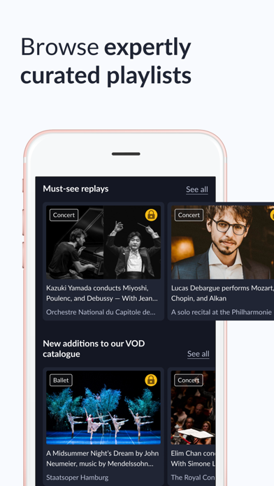 medici.tv: classical music Screenshot