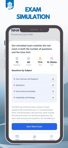 Nursing Home Administrator NHA iPhone screenshot