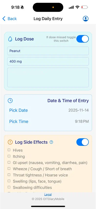 OITDiary screenshot 4