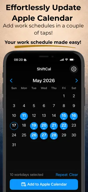 ShiftPal screenshot 1