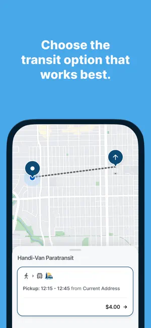 Handi-Van Paratransit screenshot 2