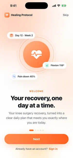 Healing Protocol: Knee Rehab screenshot 1
