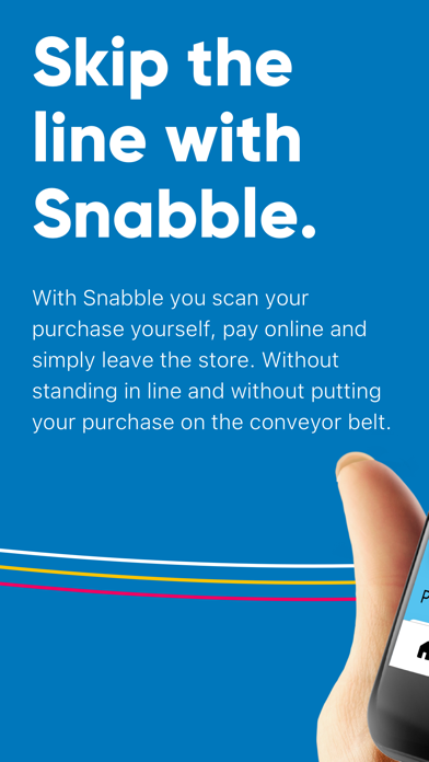Snabble Screenshot