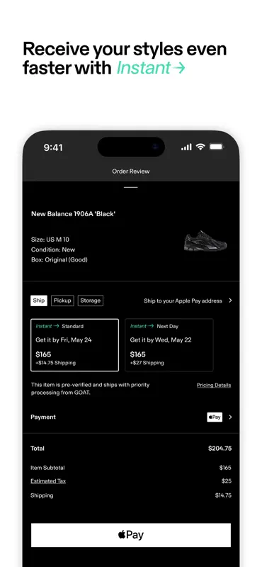 GOAT – Sneakers & Apparel screenshot 7 of 8