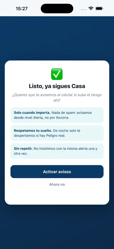 amaru: alertas de lluvia screenshot 5 of 8