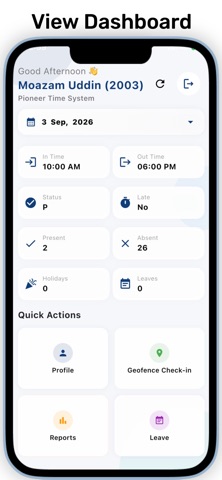Pioneer Cloud Attendance screenshot 2