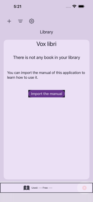 Vox libri Screenshot 1 of 9