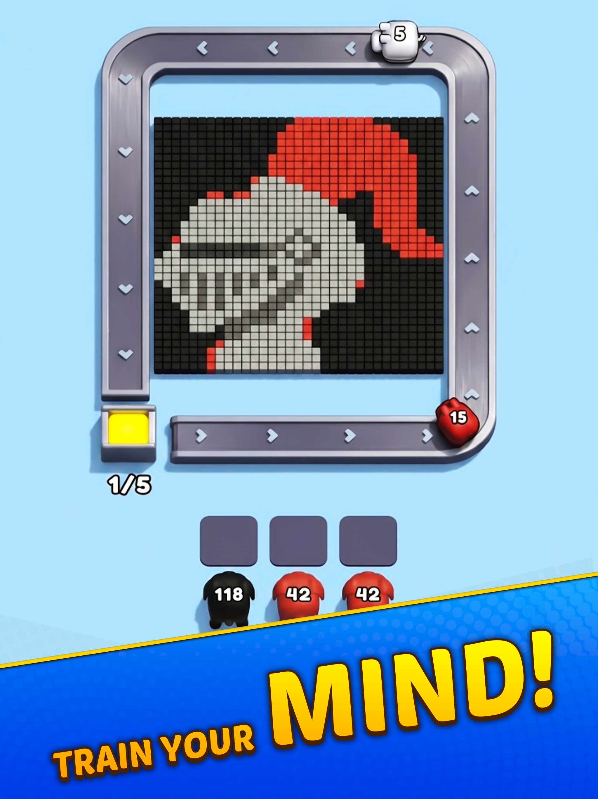 Pixel Blast: Cube Color Puzzle