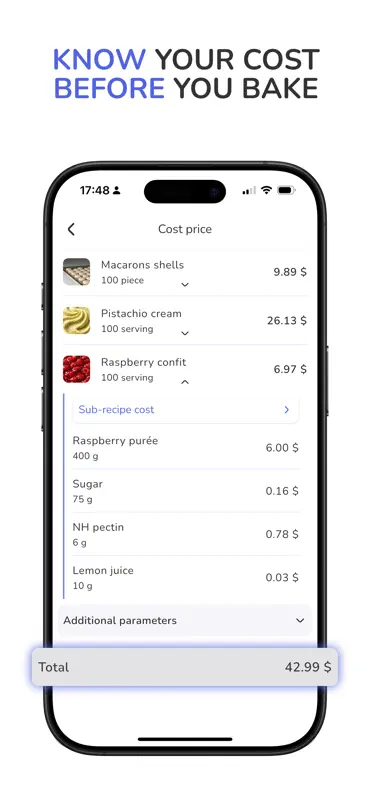 Cookara: Coste de Recetas screenshot 4 of 8