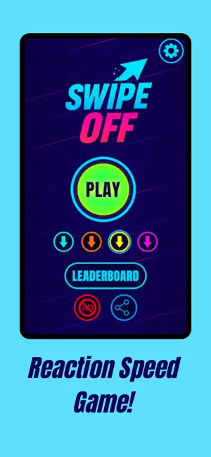 SwipeOff: Reflex Training screenshot 1
