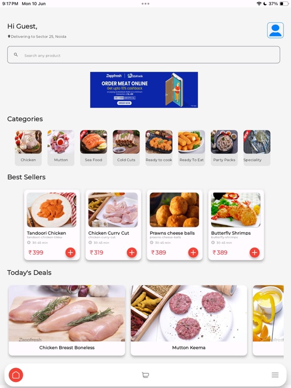 App screenshot