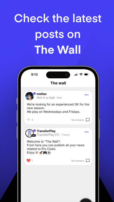 TransferPlay - Pro Clubs Screenshot