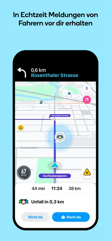 Waze Navigation & Live Traffic screenshot 2 of 9