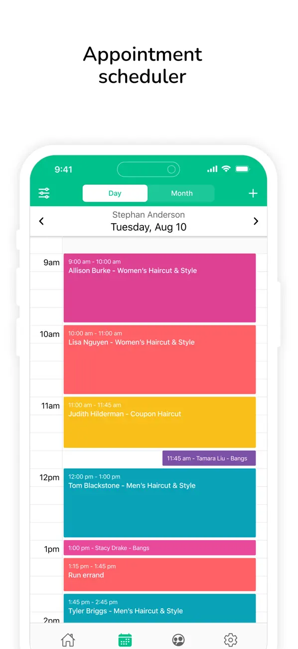 Screenshot #3 pour Schedulista: Online Scheduling