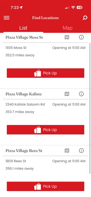 Pizza Village App screenshot 2
