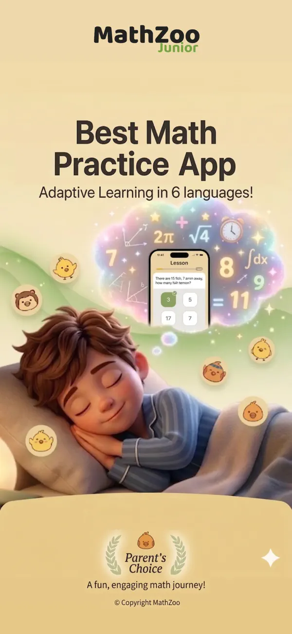 Screenshot #1 pour MathZoo Junior