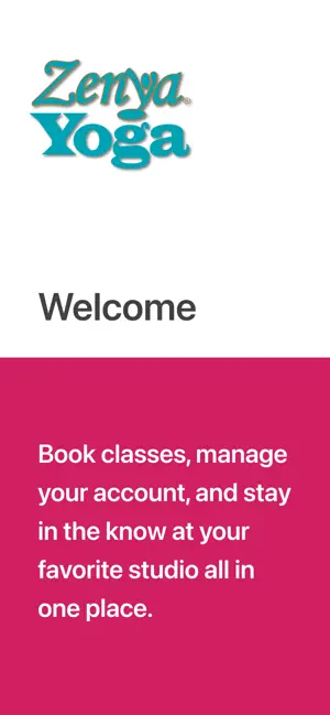 Zenya Yoga Studio App screenshot 2
