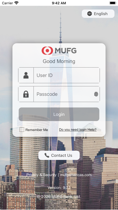 MUFG Exchange Mobile Screenshot 1 of 6