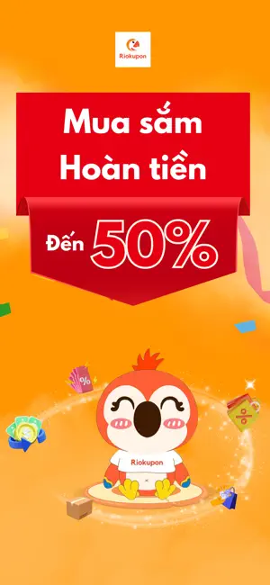 Riokupon : Cashback & Reward iPhone screenshot 1