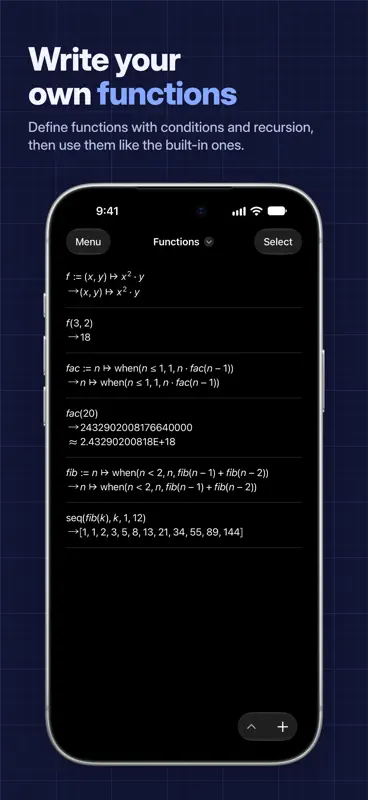 Mathématiques avec PocketCAS screenshot 9 of 10
