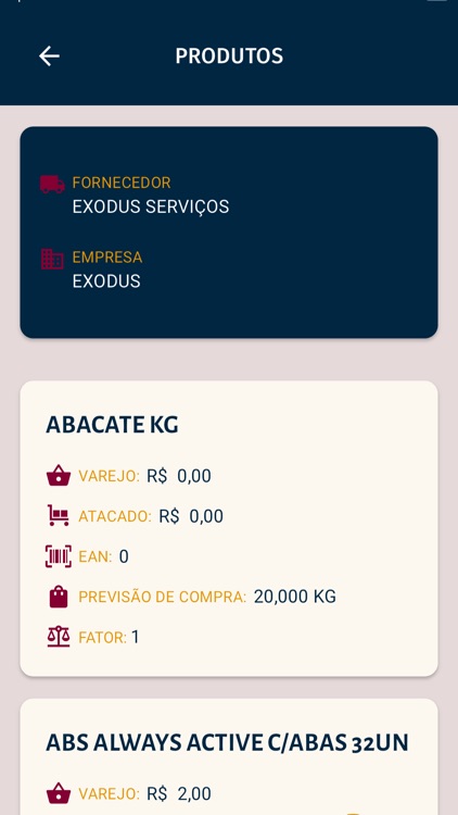Exodus Cotação screenshot-5
