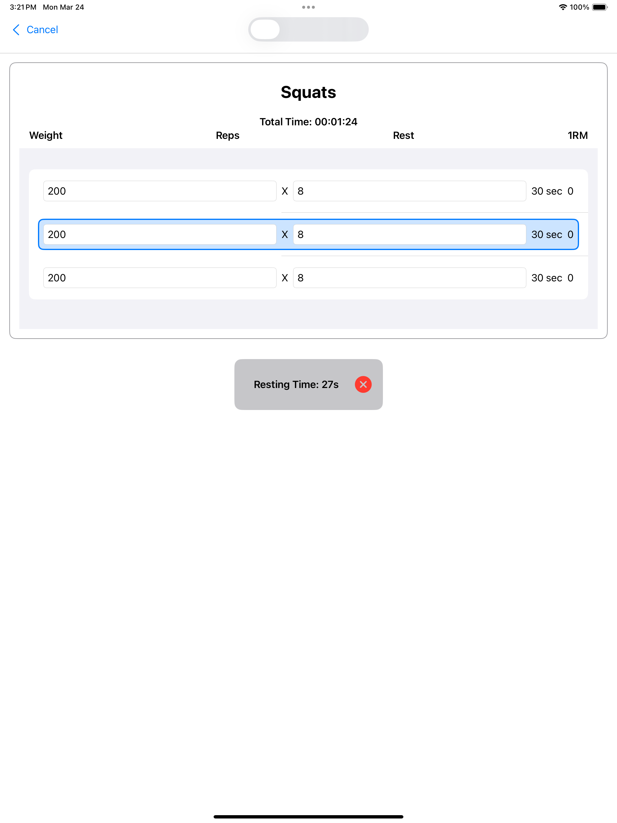 PumpPal-Physical Activity logs