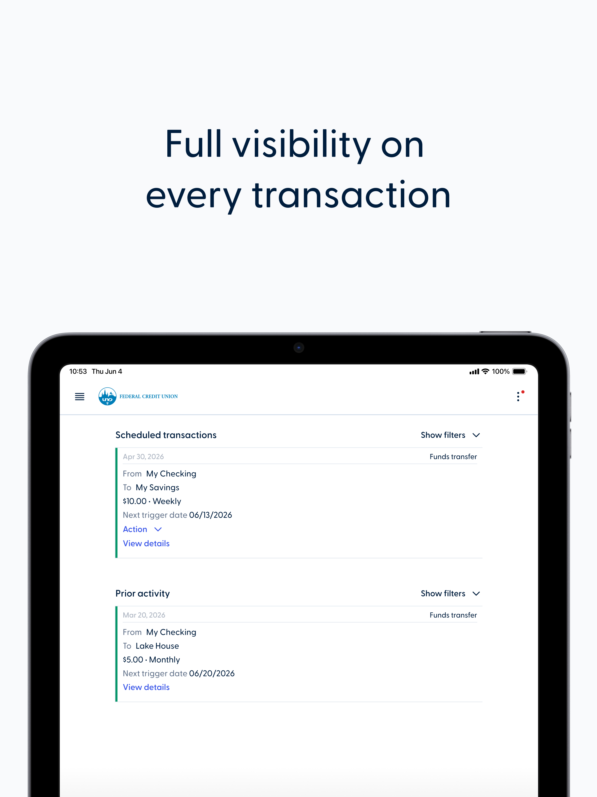 UNOFCU screenshot 8