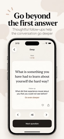 Deep Conversation Starters Screenshot 3 of 5