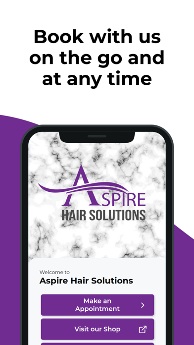 Screenshot #1 pour Aspire Hair Solutions