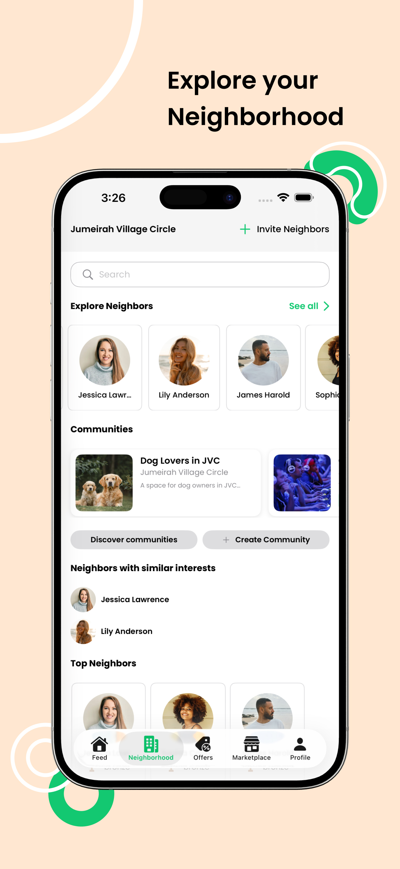 Hoodly – Neighborhood App screenshot 2