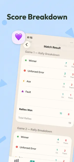 Pickleball Stats Tracker screenshot 4