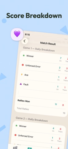 Pickleball Stats Tracker Screenshot 4 of 8