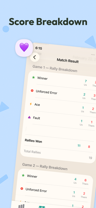 Pickleball Stats Tracker Screenshot 4 of 8