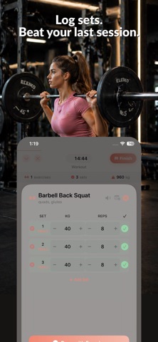 Dribtack - Workout Tracker Screenshot 2 of 6