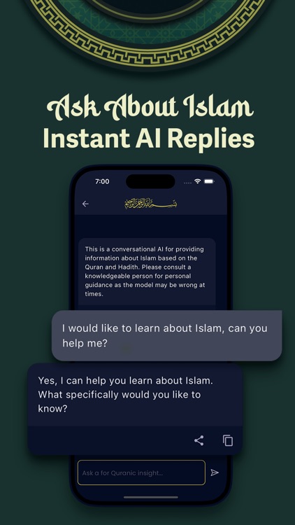 Quran Chat - Ask, Read, Pray