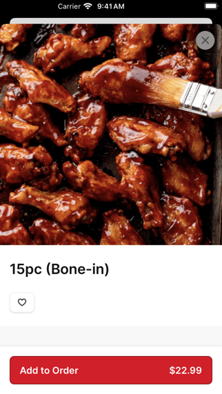 House Of Wings To Go iPhone screenshot 4 - Food & Drink app
