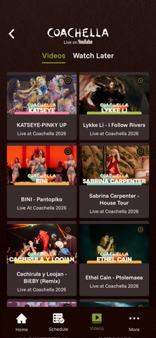 Coachella Livestream screenshot