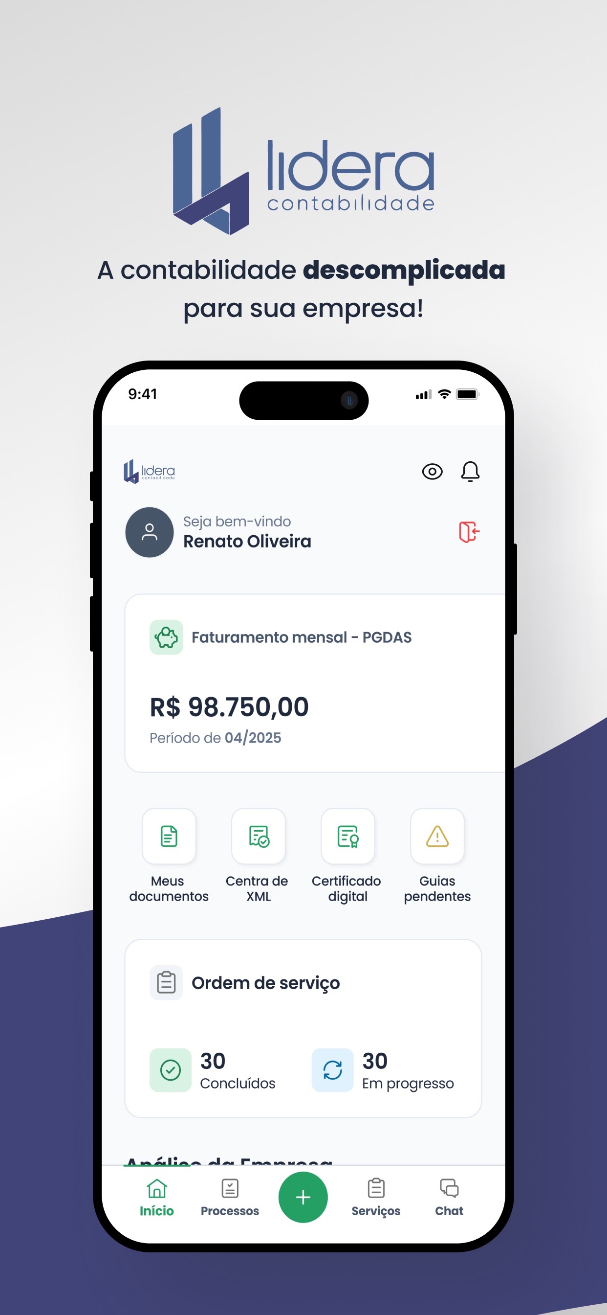 Screenshot 1 of Lidera Contabilidade