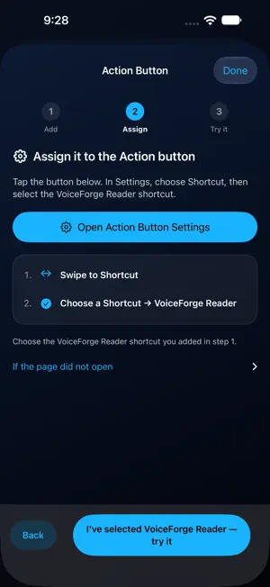 VoiceForge Reader screenshot 3