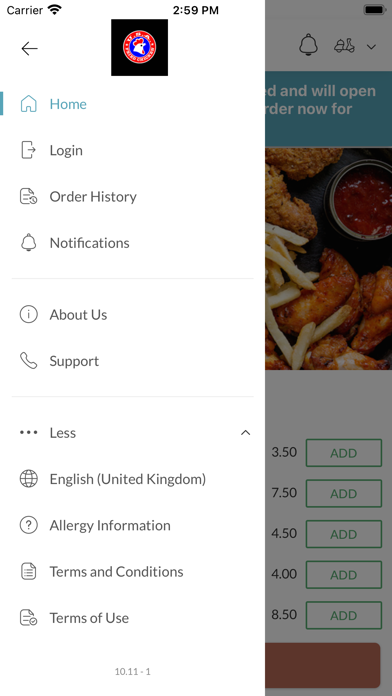 USA Fried Chicken-Oswestry Screenshot