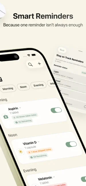 Dose Calendar - Pill Reminders screenshot 2