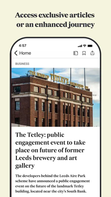 The Yorkshire Post Newspaper screenshot 2 of 8