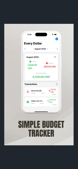 Dollar Count: Budget App screenshot 1