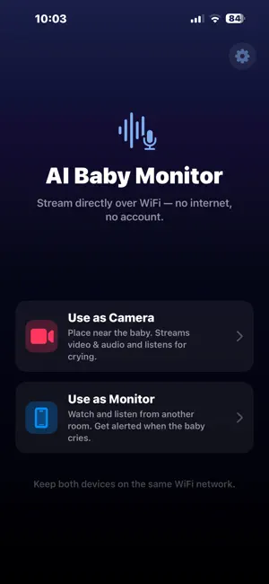 Hardware Free AI Baby Monitor screenshot 4