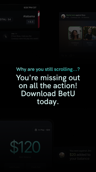 BetU - H2H Sports Betting Screenshot