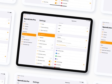 SpendLists: Income Tracker iPad screenshot