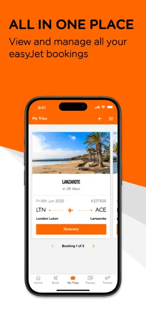 easyJet: Travel App iPhone screenshot 2