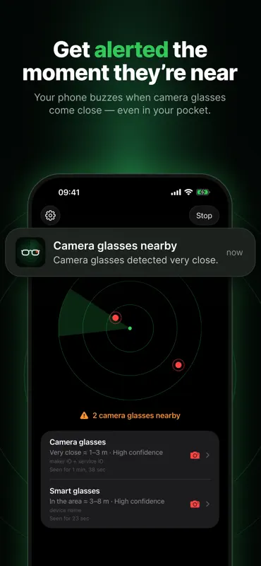 GlassRadar: Glasses Detector screenshot 2 of 5