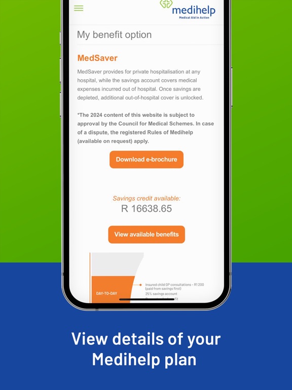 Screenshot #4 pour Medihelp Mobile - Members