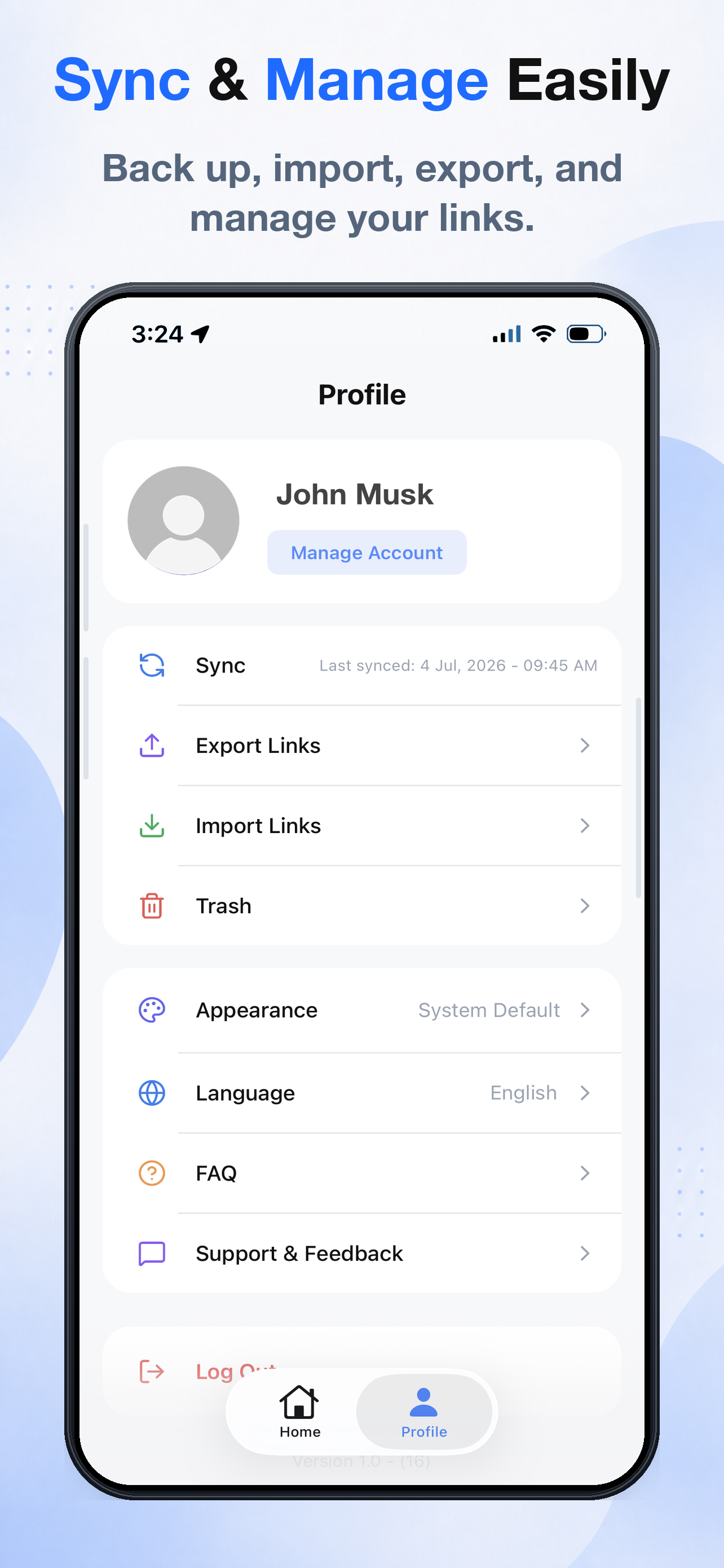 My Link Saver: Bookmarks screenshot 7